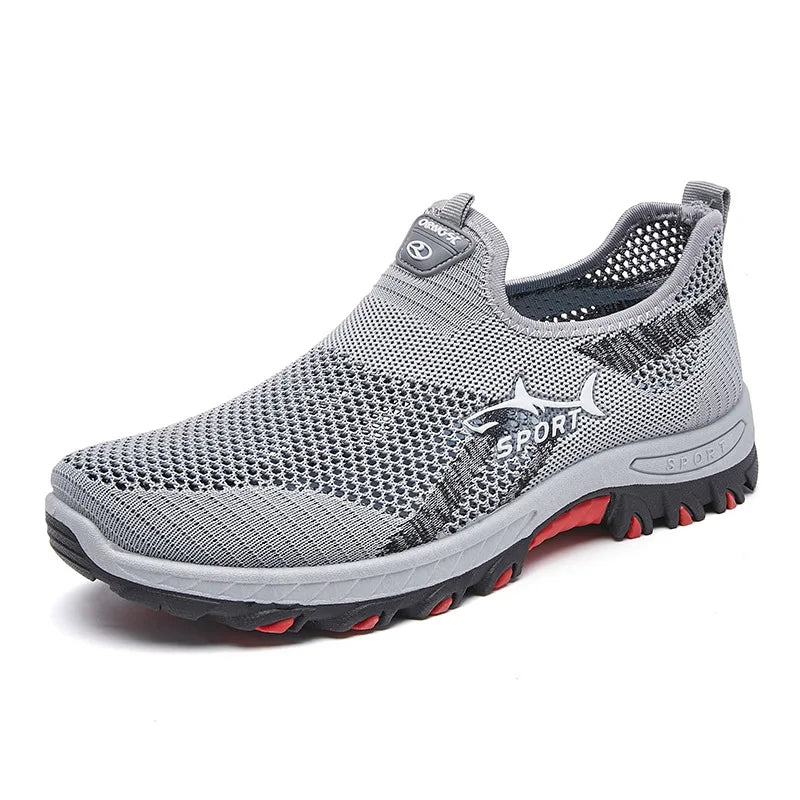 Summer Mesh Men’s Sneakers – Lightweight Breathable Walking & Hiking Shoes (2024–2025 Fashion) - Image 4