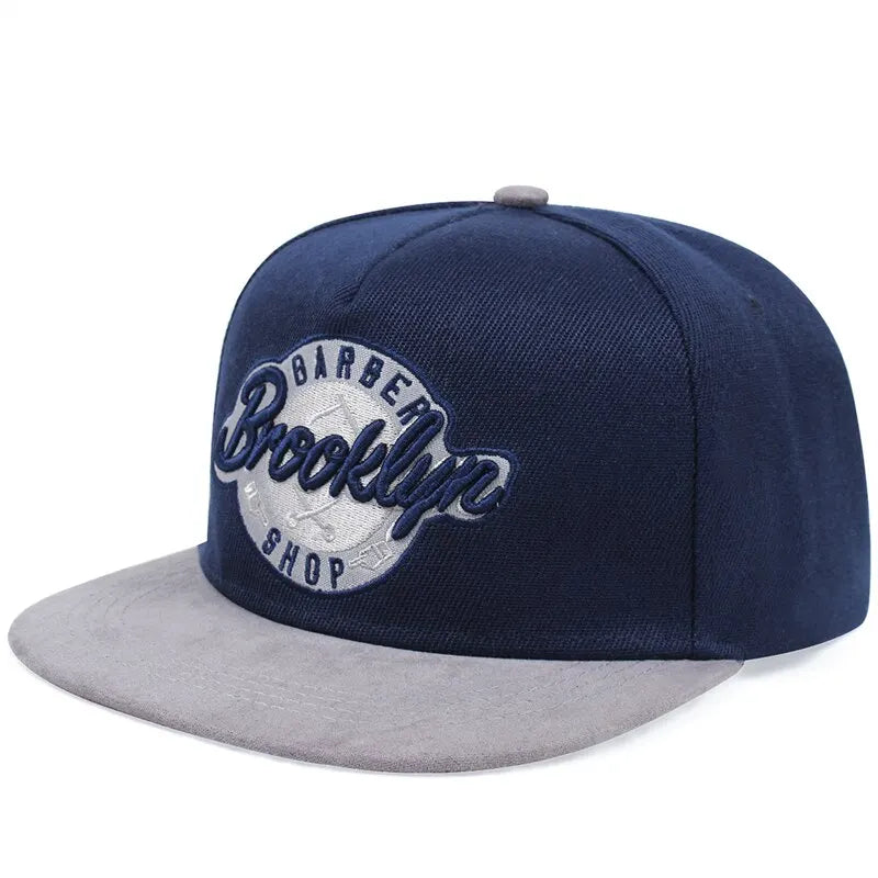 BROOKLYN Letter Embroidered Snapback Cap – Men’s Fashion Cotton Hat for Outdoor & Hip Hop Style - Image 12