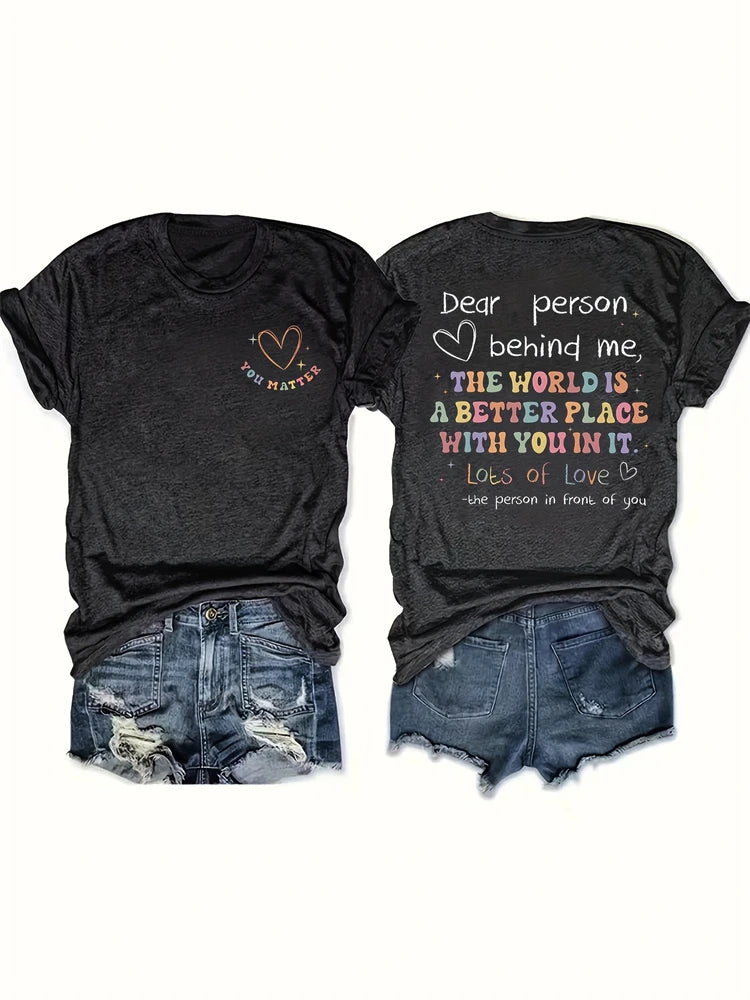 2025 Red Rose Printed T-Shirt – Casual Loose-Fit Short Sleeve Summer Tee - Image 19