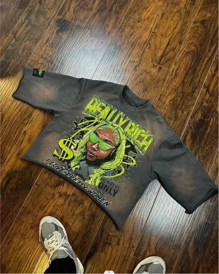 Women's Affliction-Inspired Long Sleeve T-Shirt – Y2K Gothic Streetwear Oversized Top - Image 18