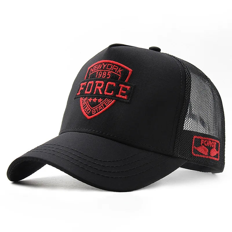 Summer Mesh Baseball Cap – Unisex Breathable Snapback Hat for Outdoor Sports & Hip Hop Style - Image 7