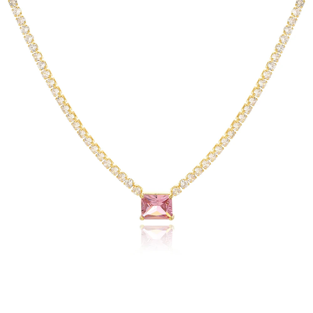 Shiny Full Crystal Stone Jewelry Set for Women - Image 9