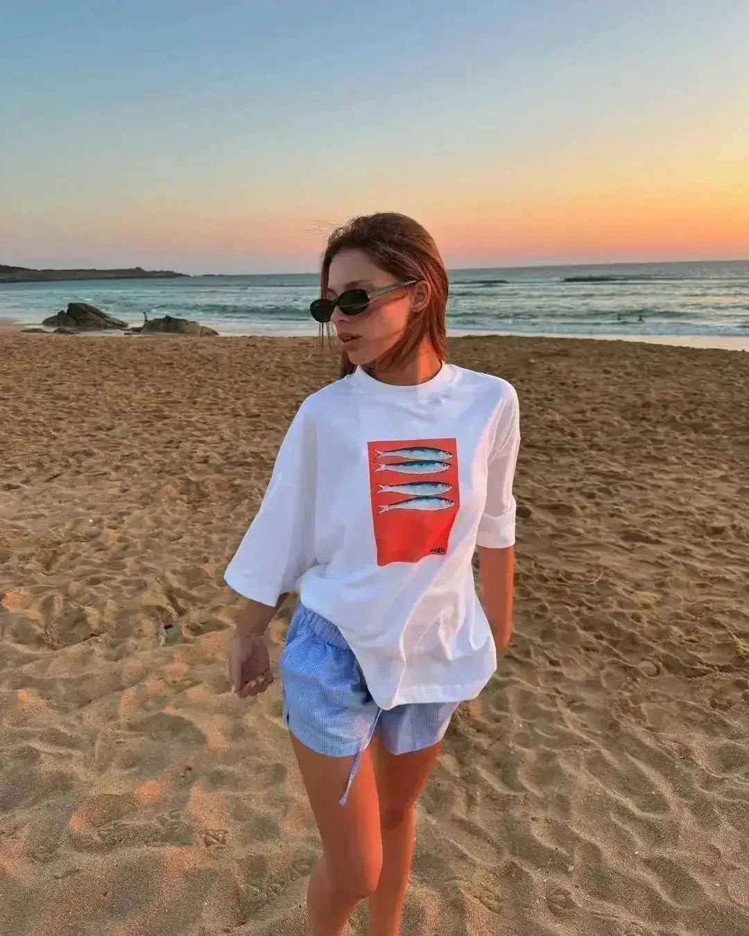 Summer Oversized Kanji Print T-Shirt – Women’s Hip Hop Harajuku Y2K Streetwear Tee - Image 14