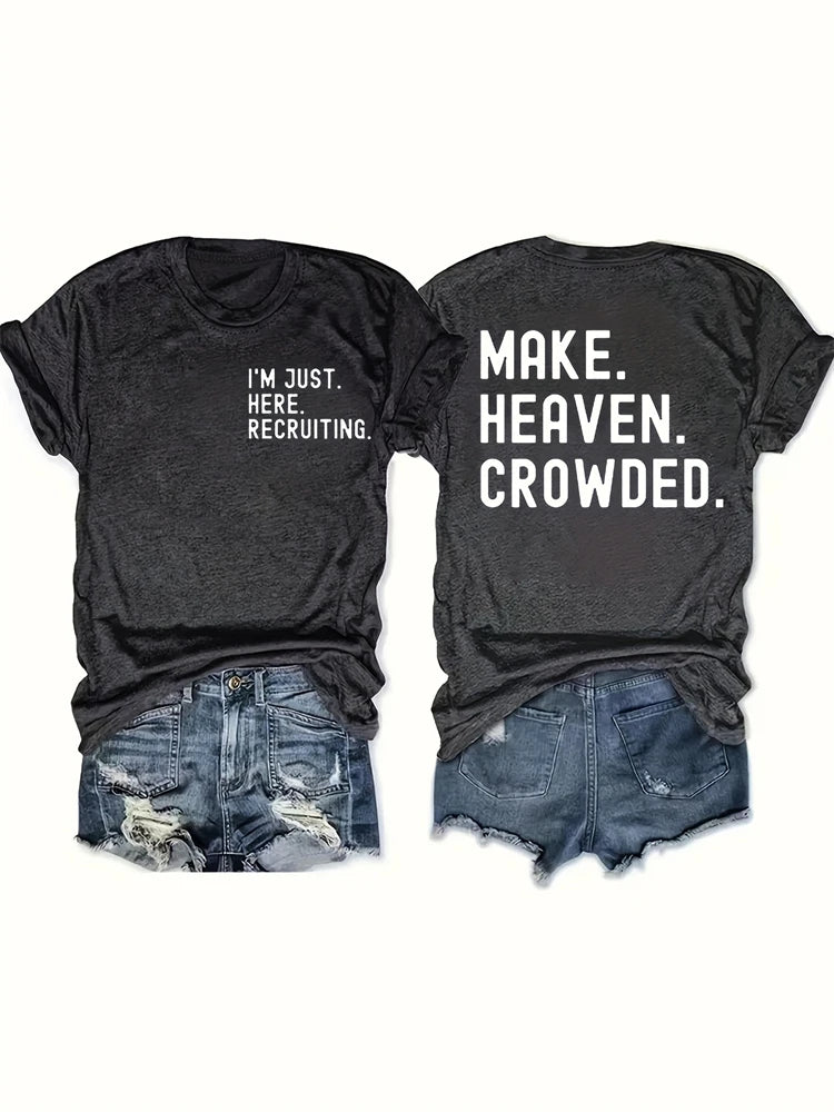 2025 Red Rose Printed T-Shirt – Casual Loose-Fit Short Sleeve Summer Tee - Image 9