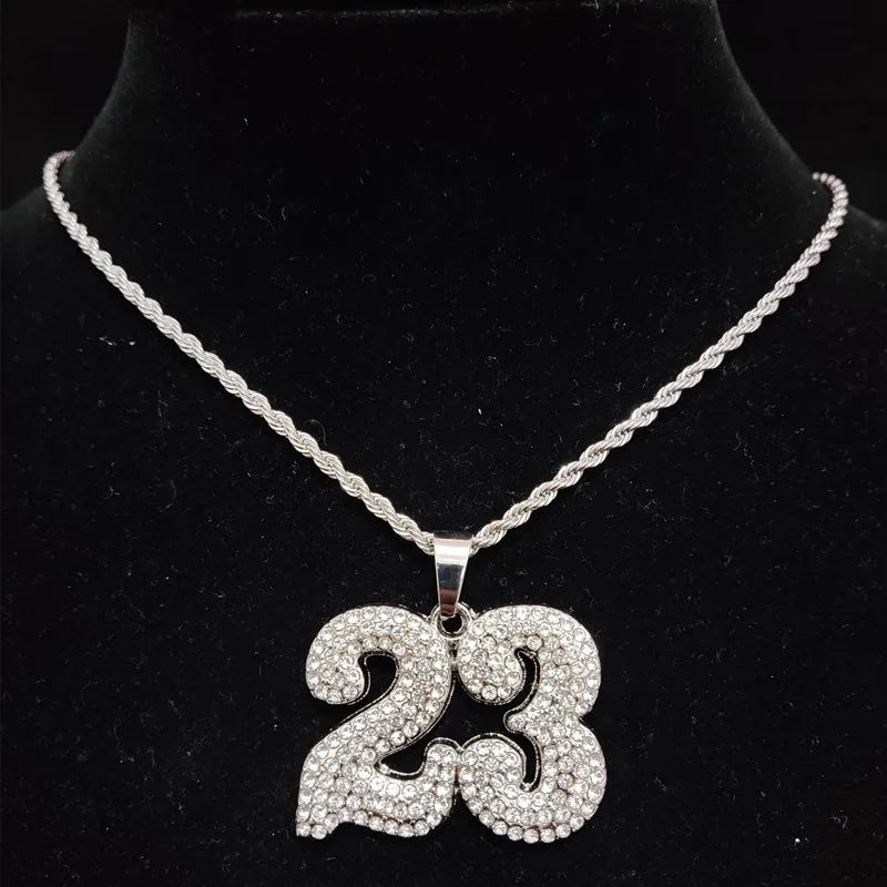 Number 23 Pendant Necklace - Image 10