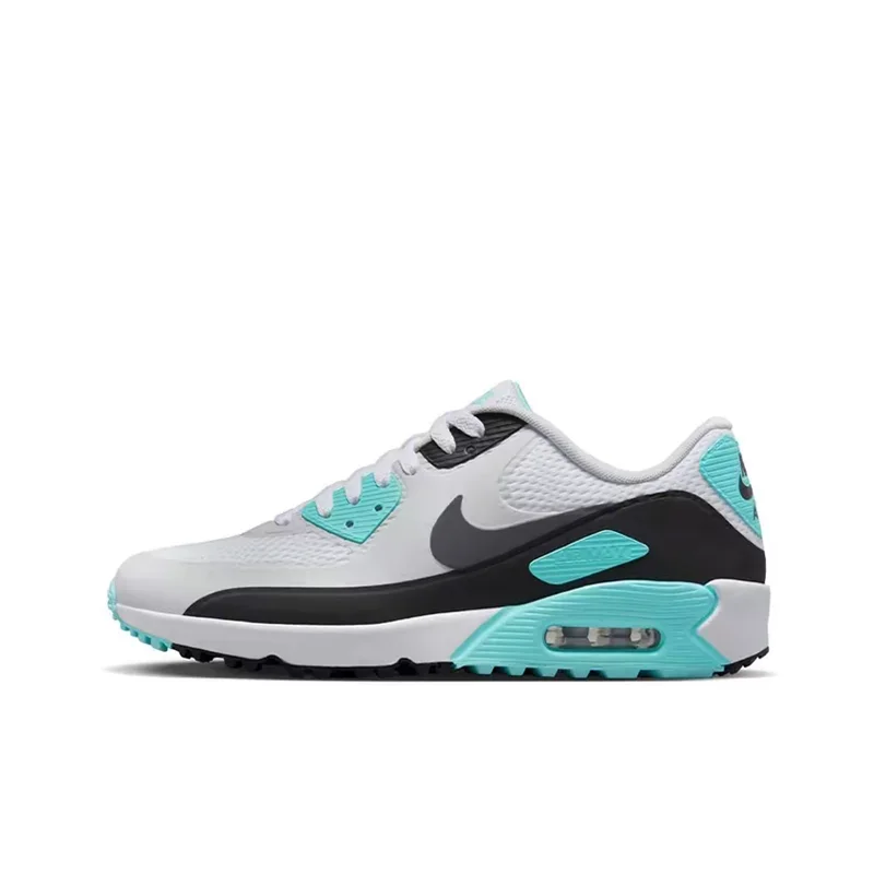 Nike Air Max 90 White-Blue-Red - Image 7