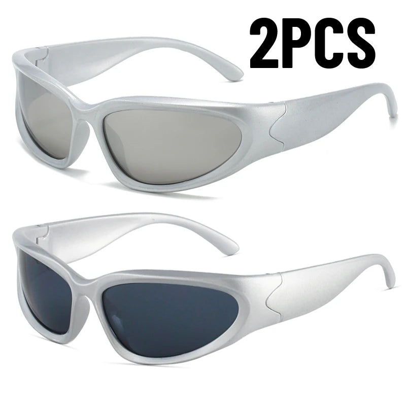 Y2K Square Bicycle Sunglasses – High-End UV400 Sports Shades for Men & Women (1/2/3pcs) - Image 6