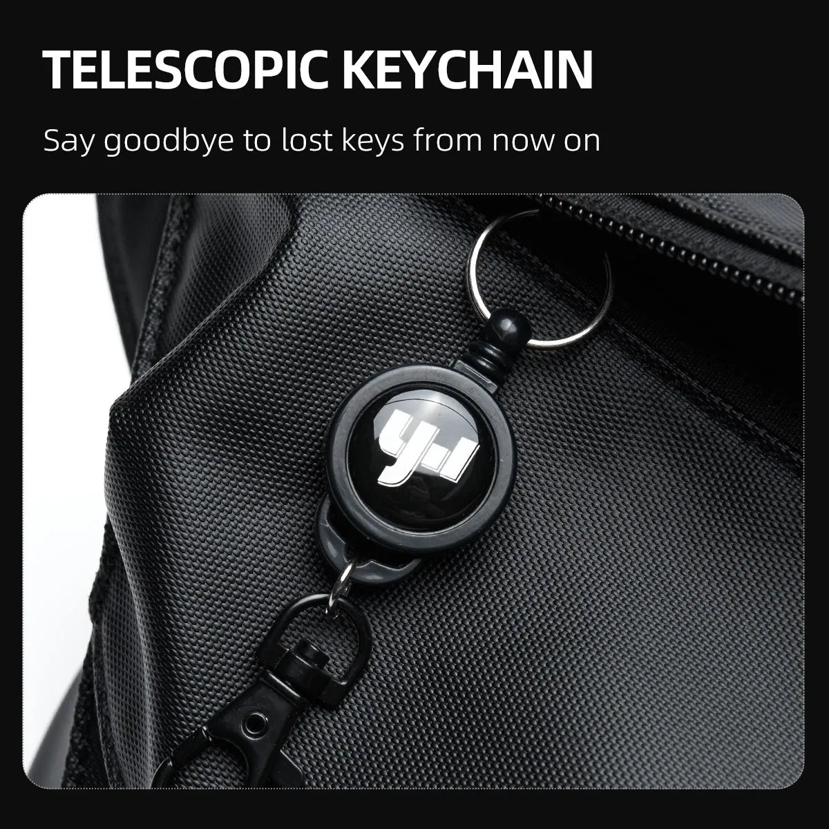 Korean Style Waterproof Messenger Bag – Magnetic Buckle Crossbody for Men - Image 6