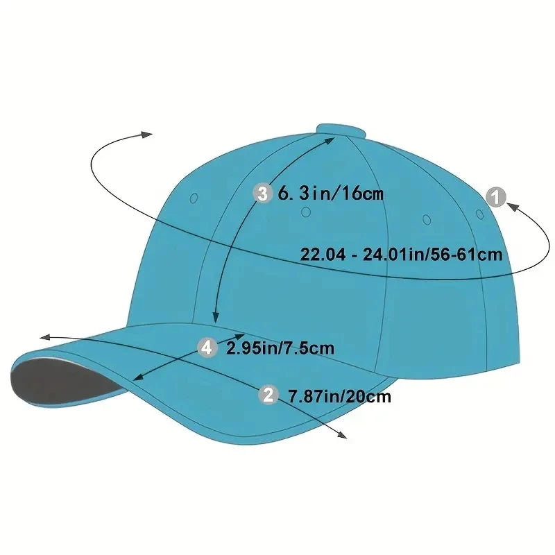 100% Cotton Letter Embroidered Baseball Cap – Unisex Snapback Hat for Summer & Street Style - Image 6