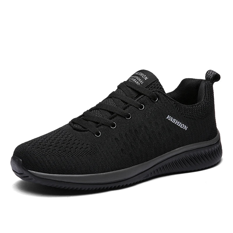 Men’s Knit Running Sneakers – Lightweight Casual Athletic Walking Shoes - Image 9