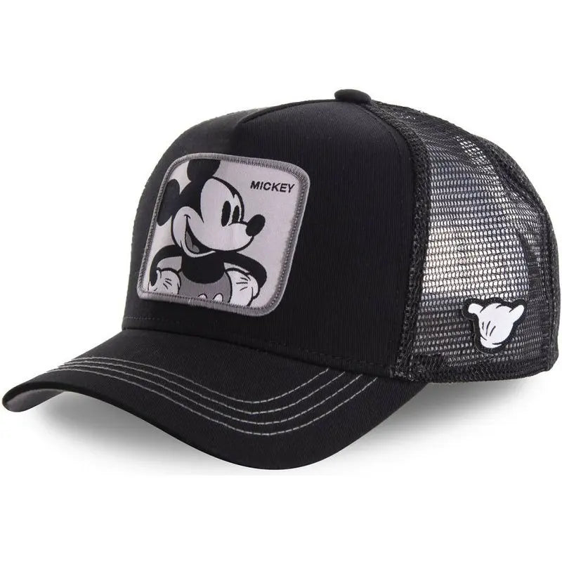 High-Quality Disney Style Cartoon Snapback – Unisex Cotton Mesh Baseball Cap for Men & Women - Image 4