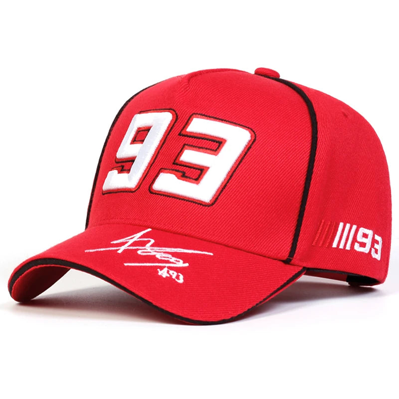 2024 Simple “93” Embroidered Baseball Cap – Unisex 100% Cotton Snapback for Outdoor & Hip Hop Style - Image 6