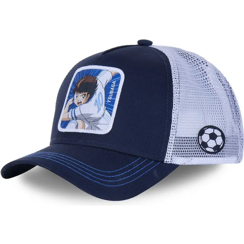 Tsubasa Anime Snapback Cap – High-Quality Cotton Trucker Hat for Men & Women - Image 7