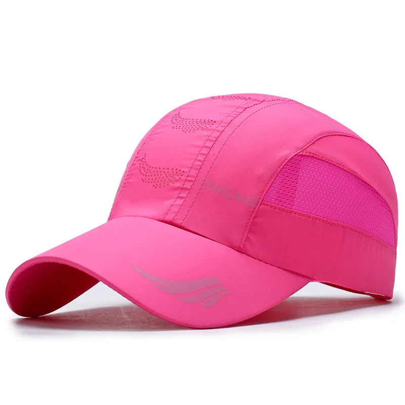 2024 Summer Quick-Dry Sports Baseball Cap – Unisex Mesh Snapback for Running & Golf - Image 7
