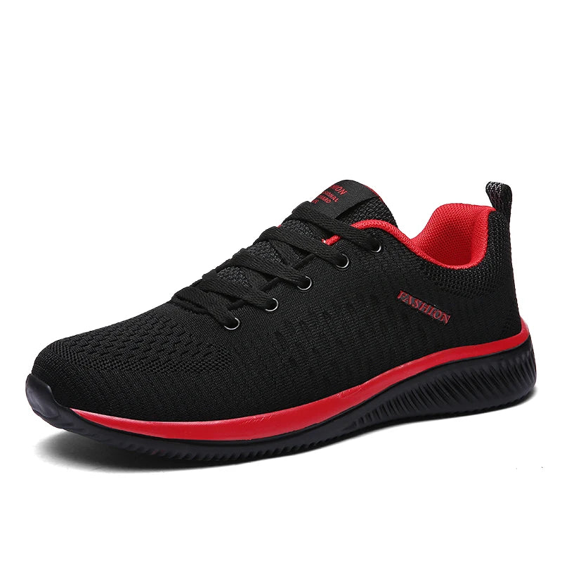 Men’s Knit Running Sneakers – Lightweight Casual Athletic Walking Shoes - Image 8